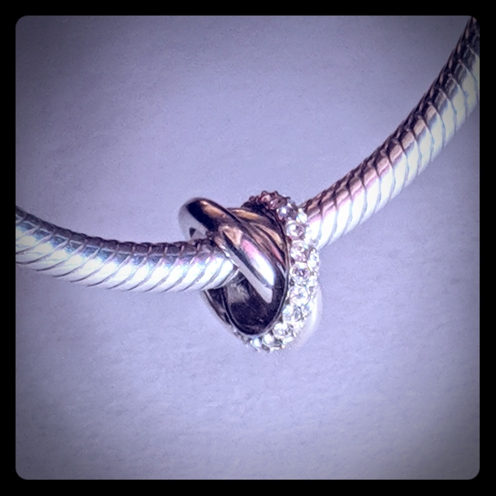 Chamilia "Past Present Future" 3 Rings Charm